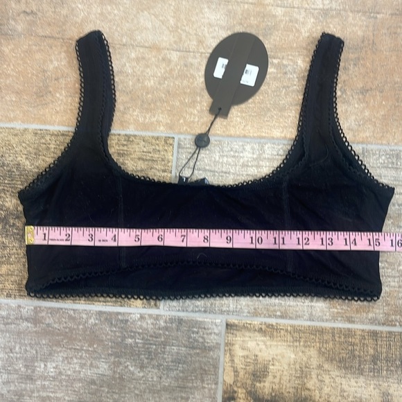 NWT Killstar Womens Green Plaid Autumn Lights Bra Size L - Picture 8 of 8